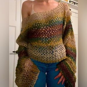 Mesh Crochet Coverup